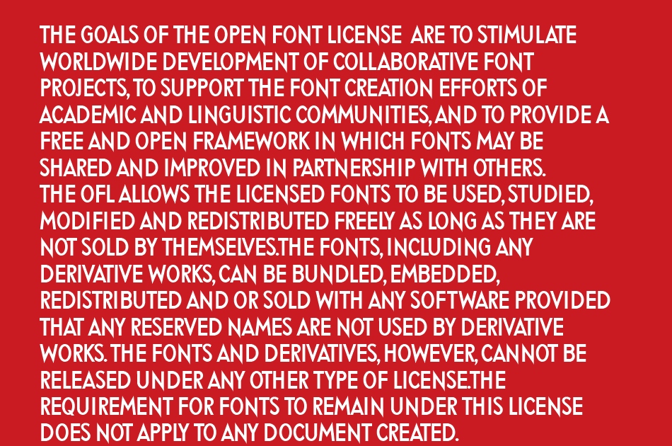 Gothamic font 1