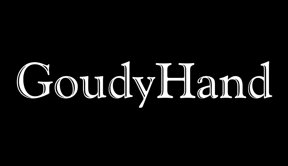 goudyhandtooled-bt font big