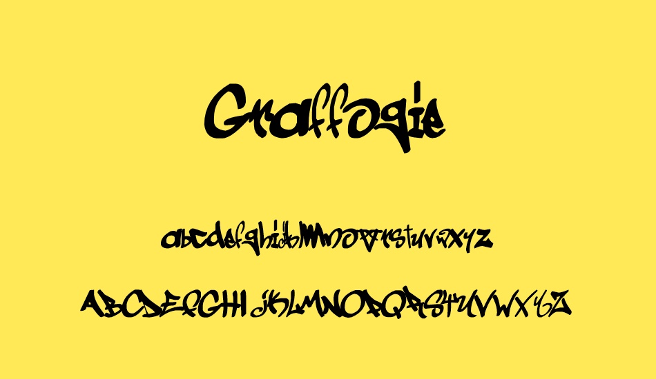 graffogie font
