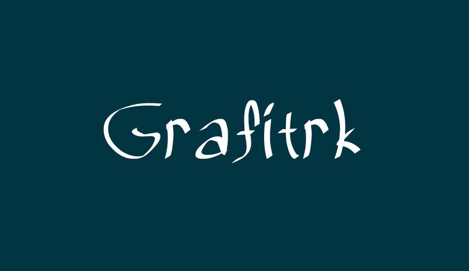 grafitrk font big