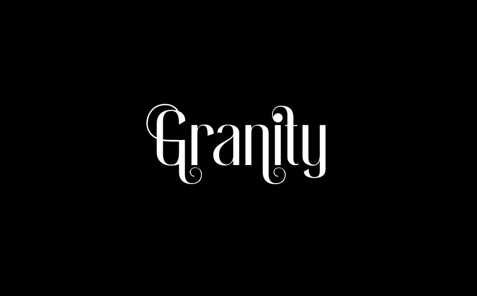 Granity font big