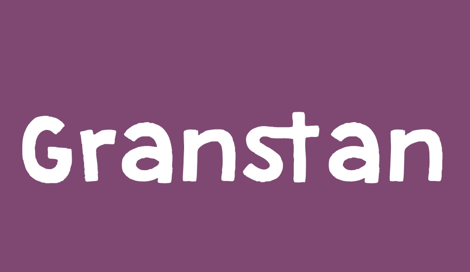 granstander-clean font big