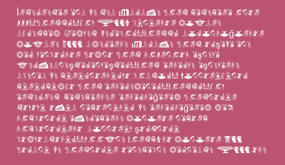 greek-mythology font 1