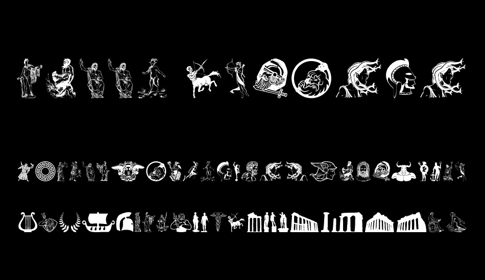 greek-mythology font