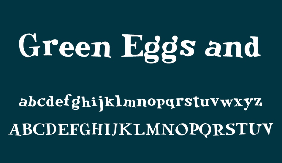 green-eggs-and-spam font