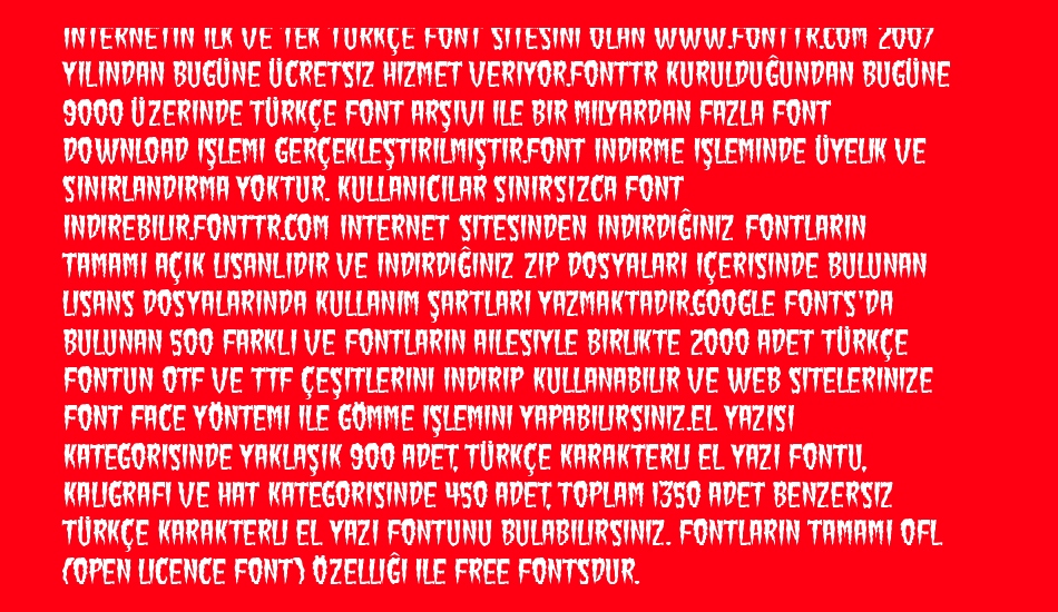 green-fuz font 1