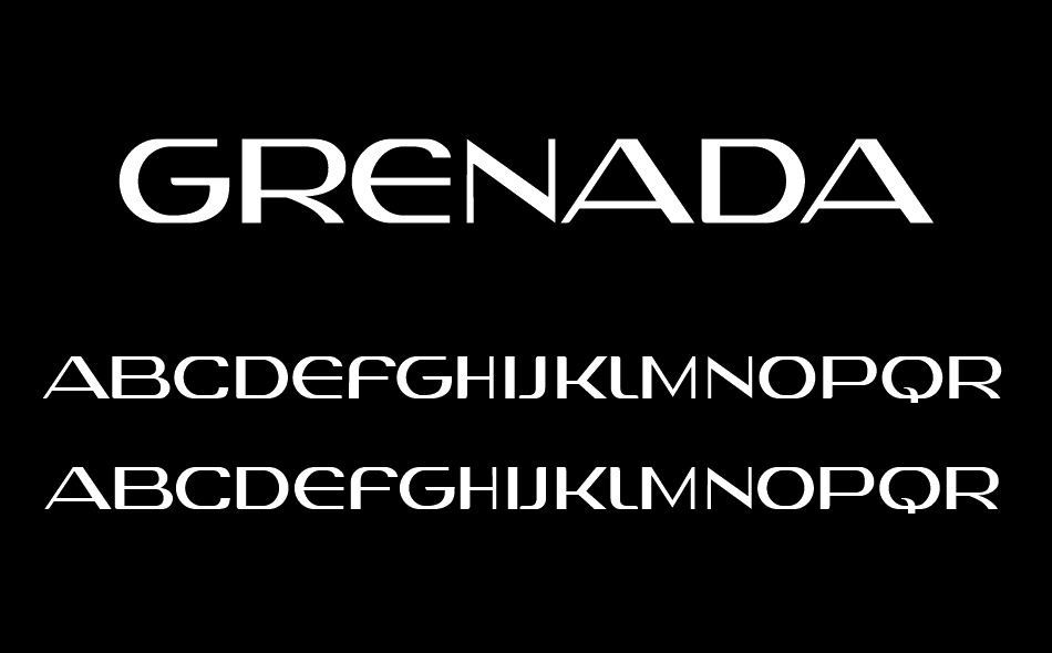 Grenada font