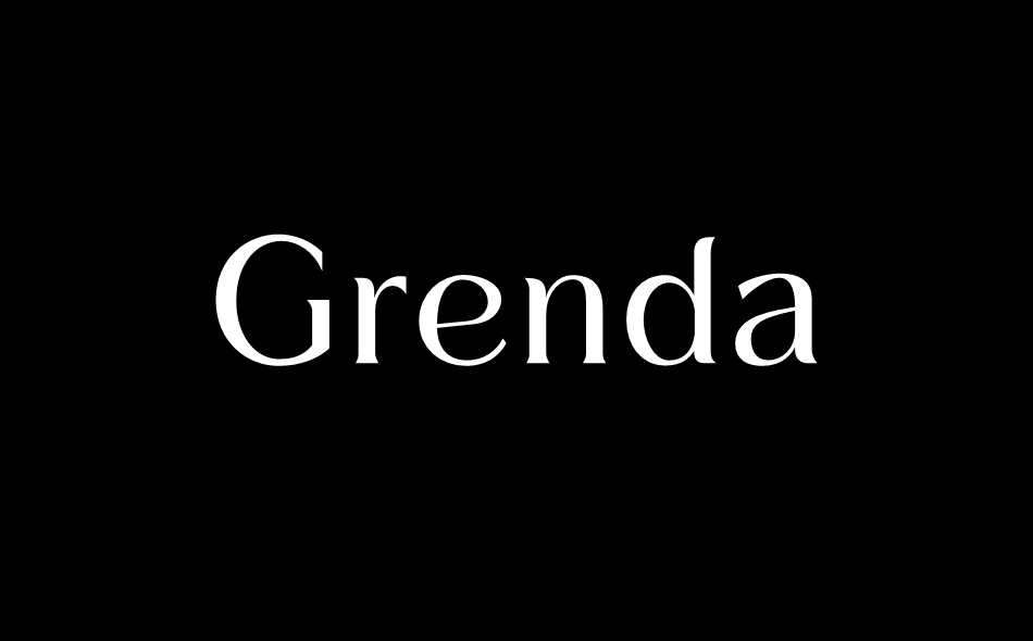 Grenda font big