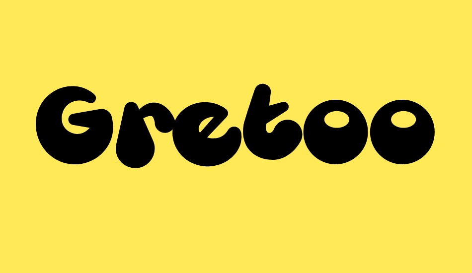 gretoon font big