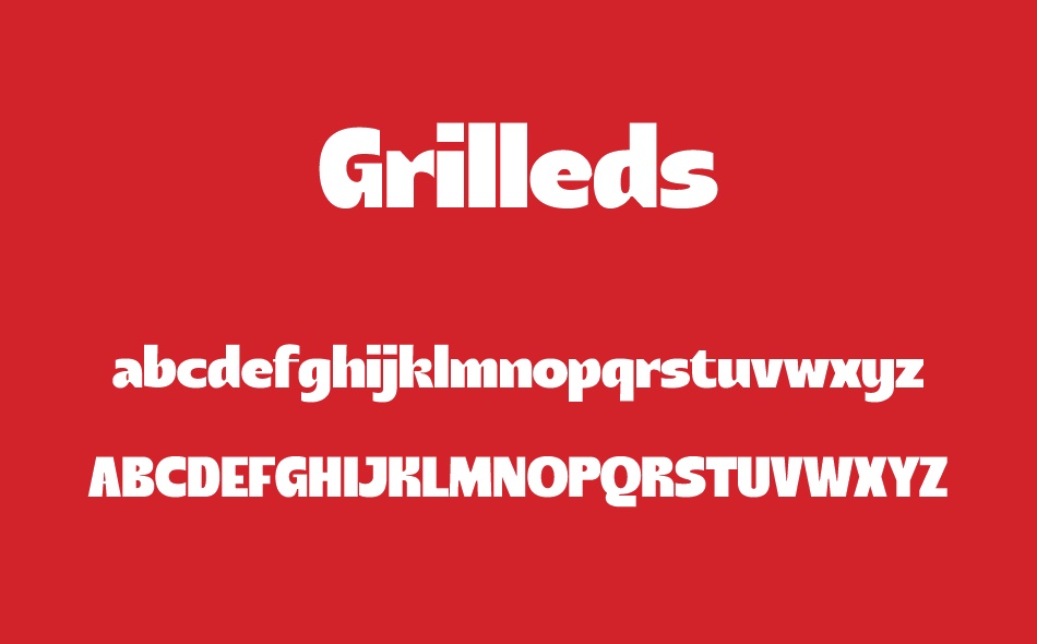 Grilleds font