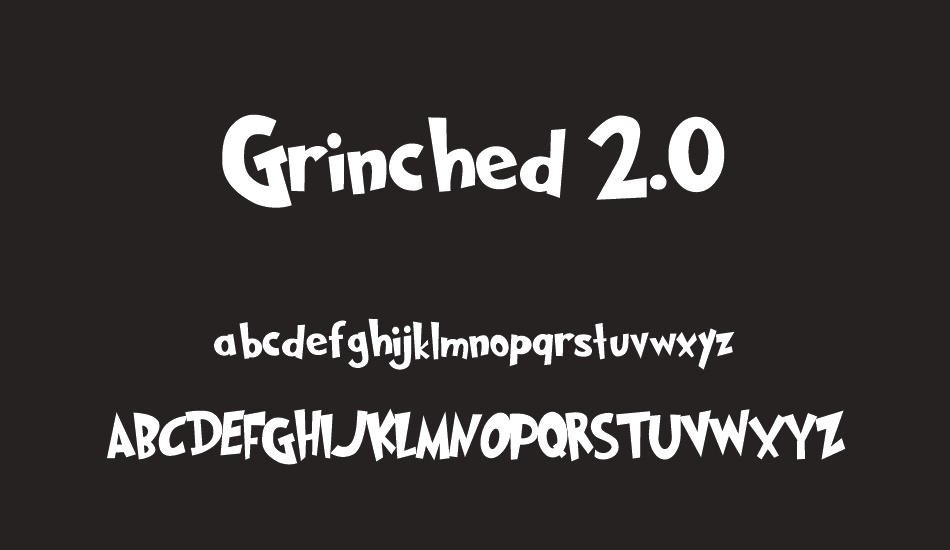 grinched-2-0 font