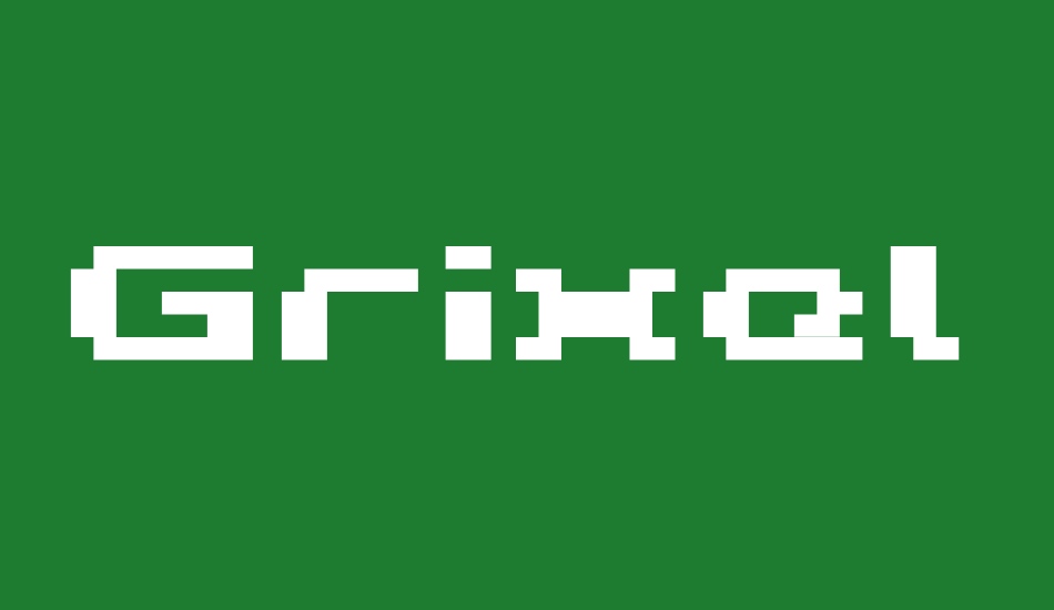 grixel-kyrou-5-wide-bold font big