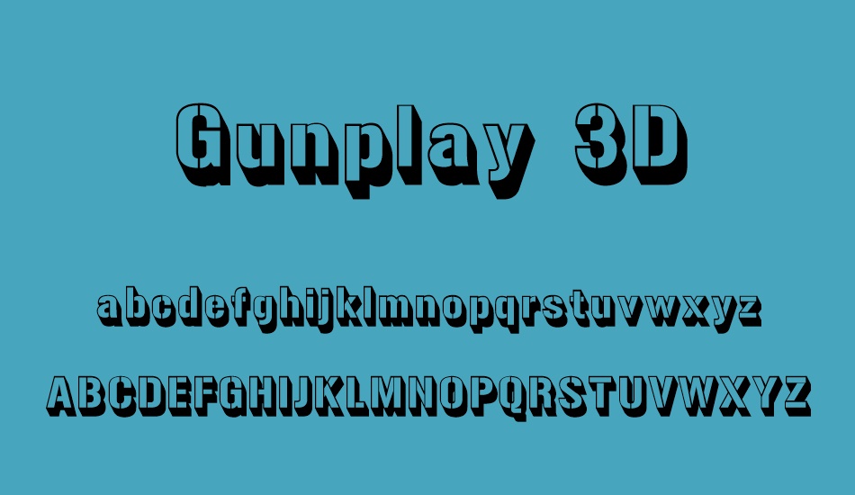 gunplay-3d font