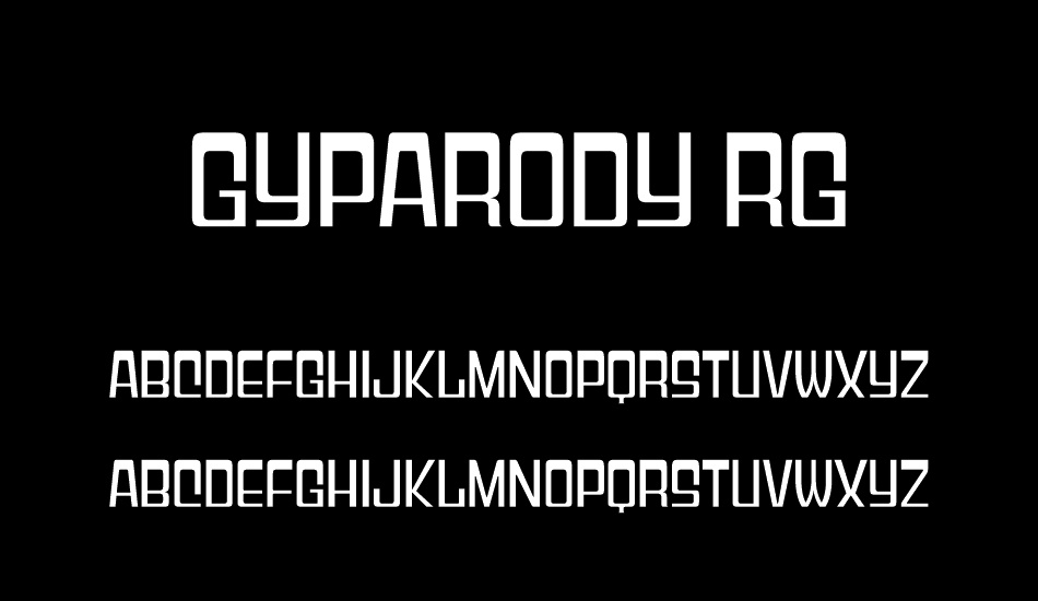 gyparody-rg font