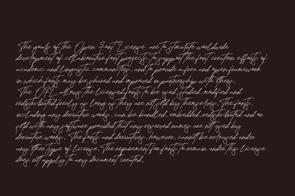 Hamiltton Signature font 1