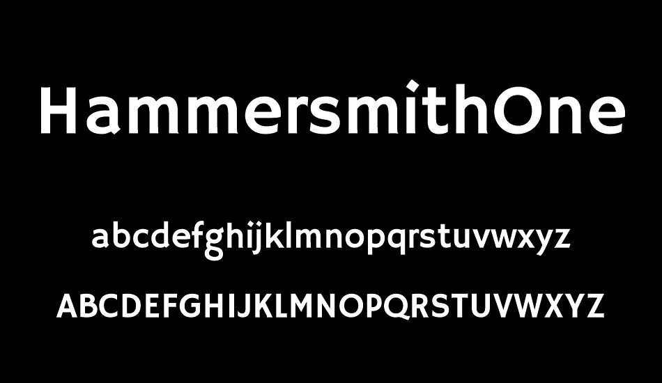 hammersmithone font