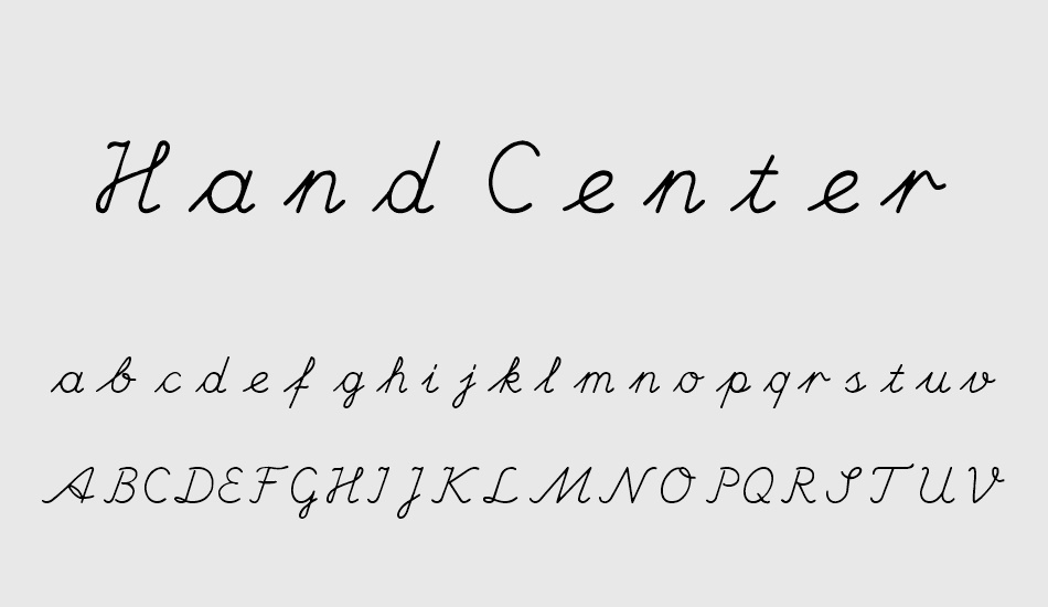 hand-center font