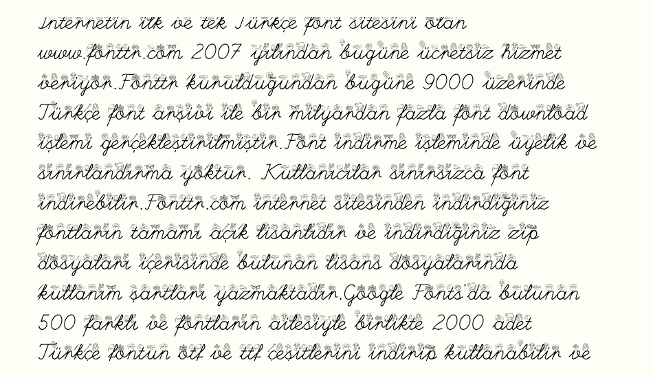 hand-writing-mutlu font 1