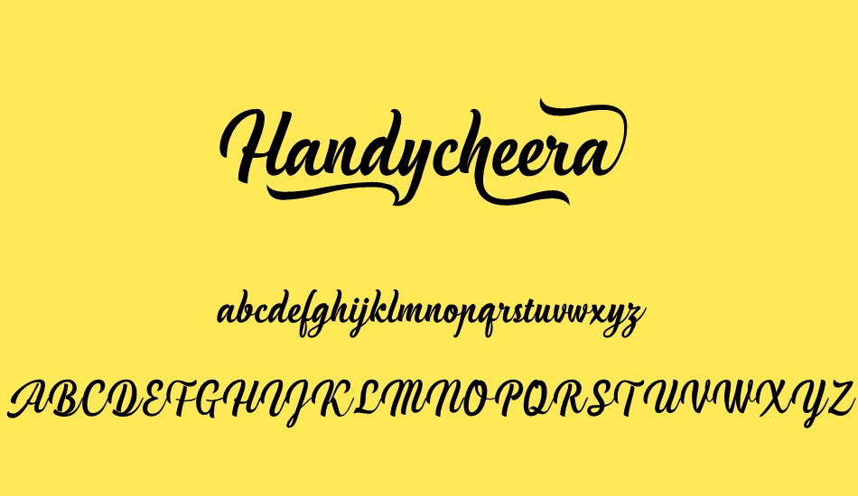 handycheera font