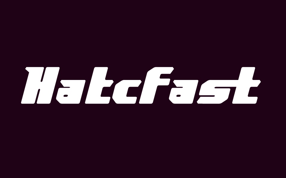 Hatcfast font big