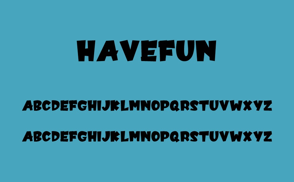 Have Fun font