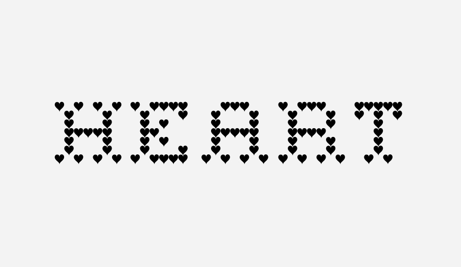 heart-sweet-heart font big