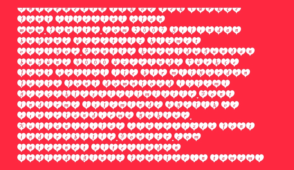 heartblack-becker font 1