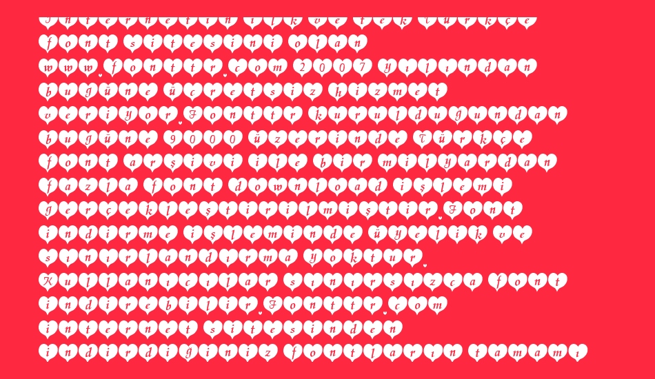 heartblack-becker font 1