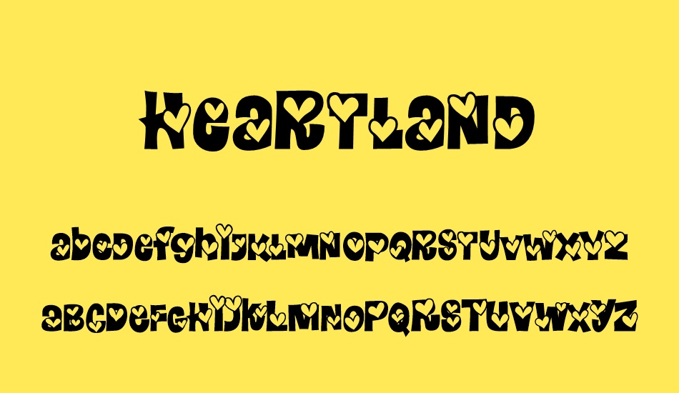 heartlandregular font
