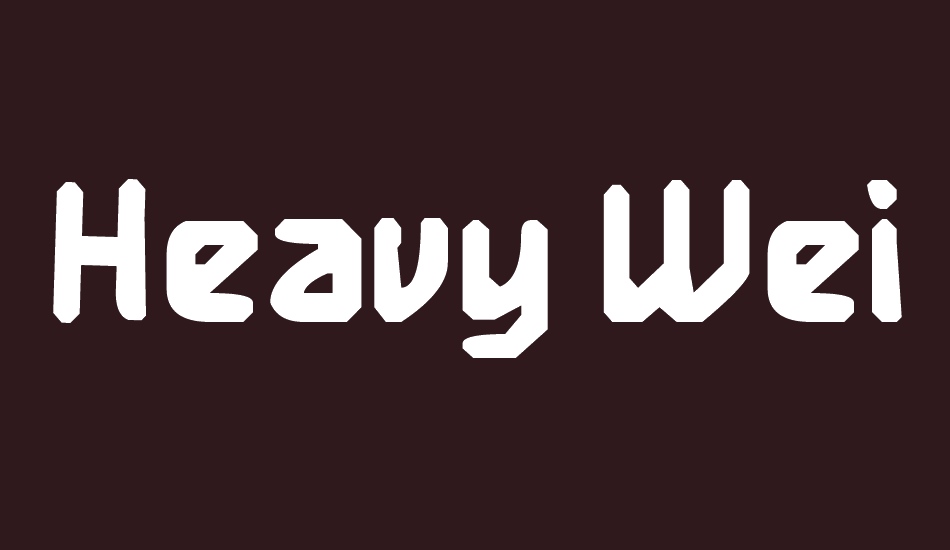 heavy-weight-gamer font big