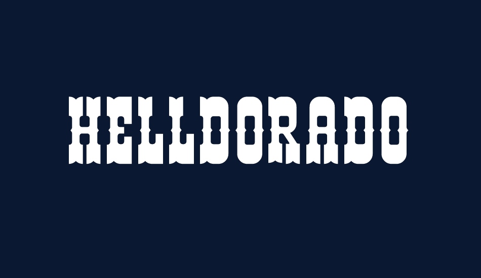 helldorado font big