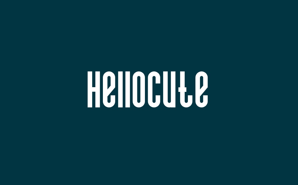 Hellocute font big