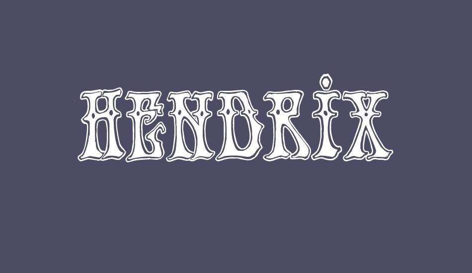 hendrix-demo font big