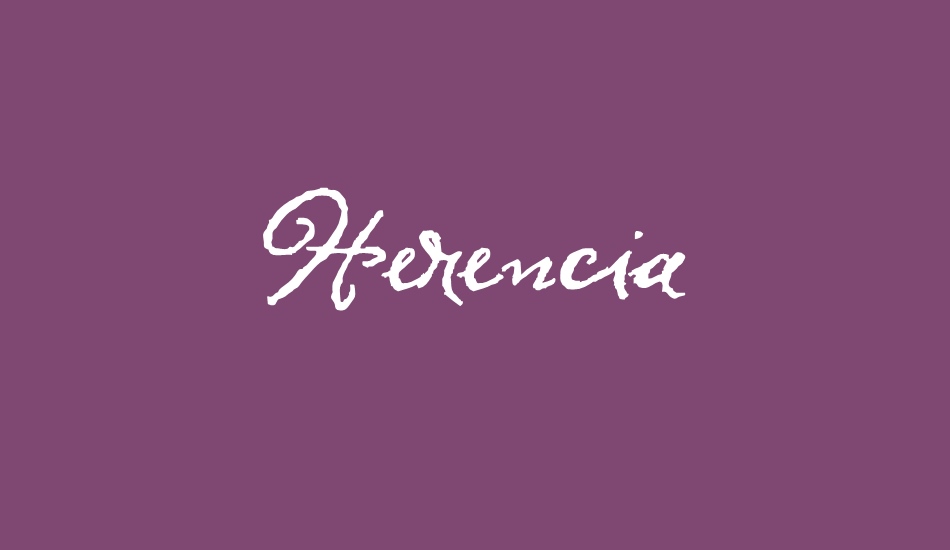 herencia font big