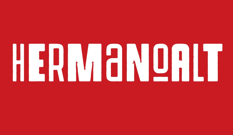 hermanoalto-unıcase font big