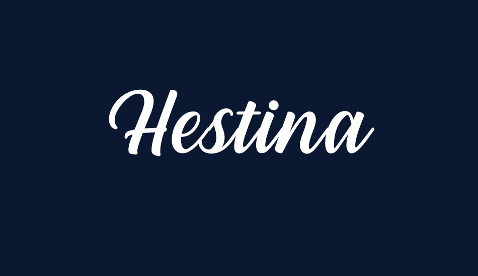 hestina font big