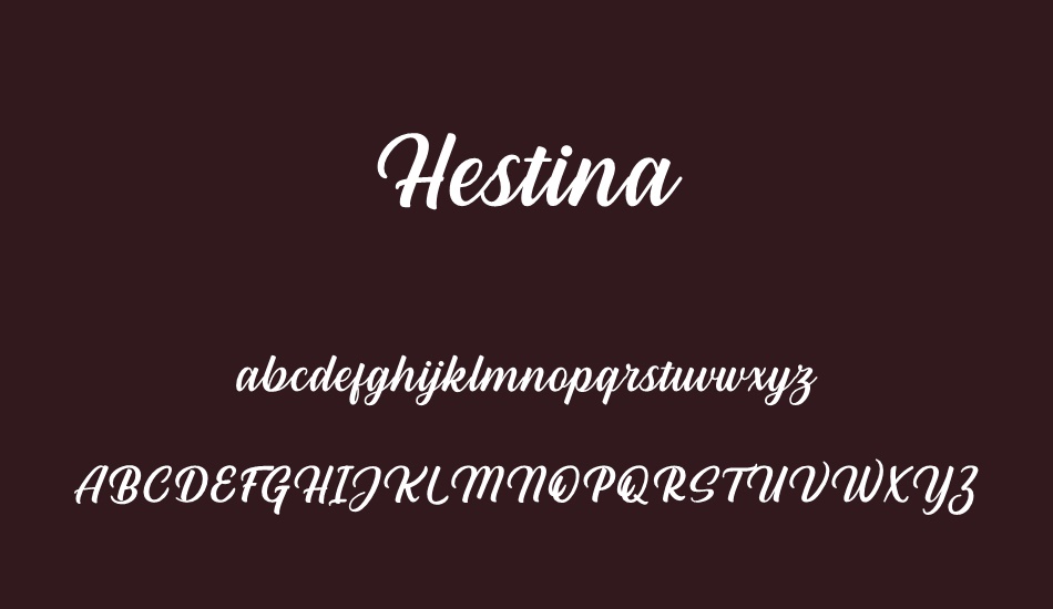 hestina font