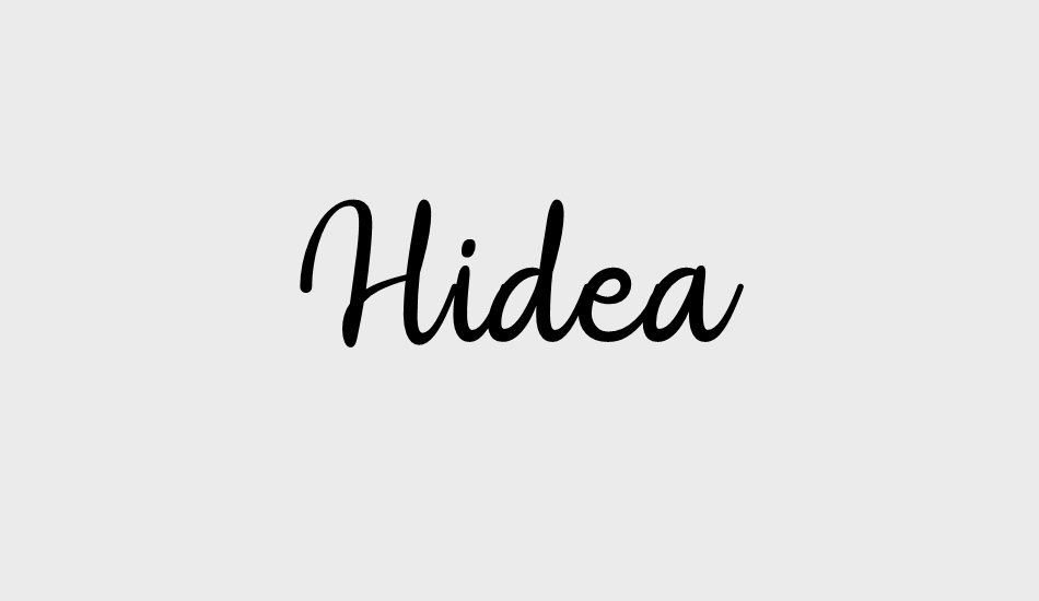 hidea font big