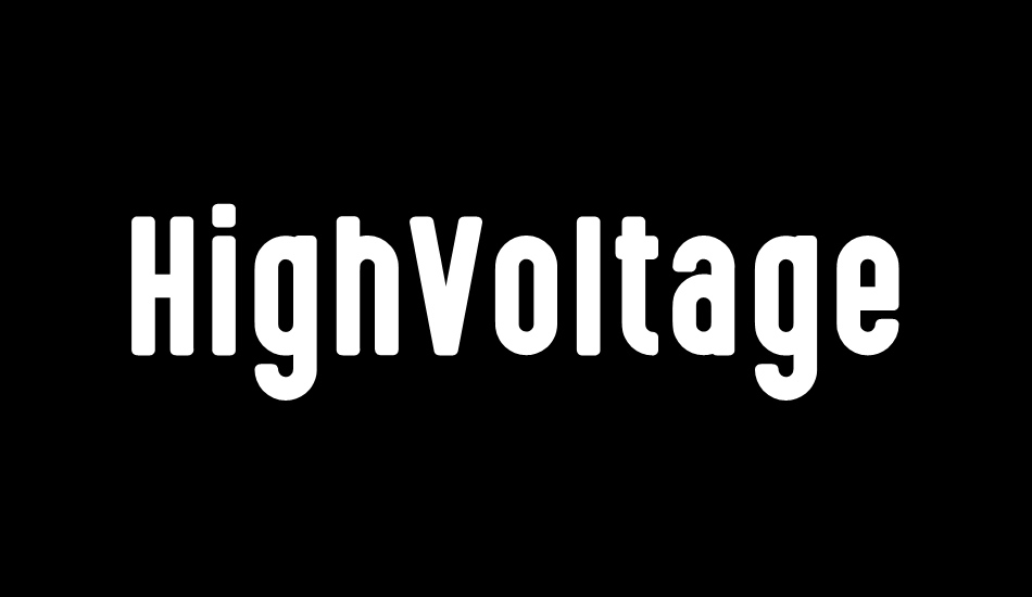 highvoltage font big