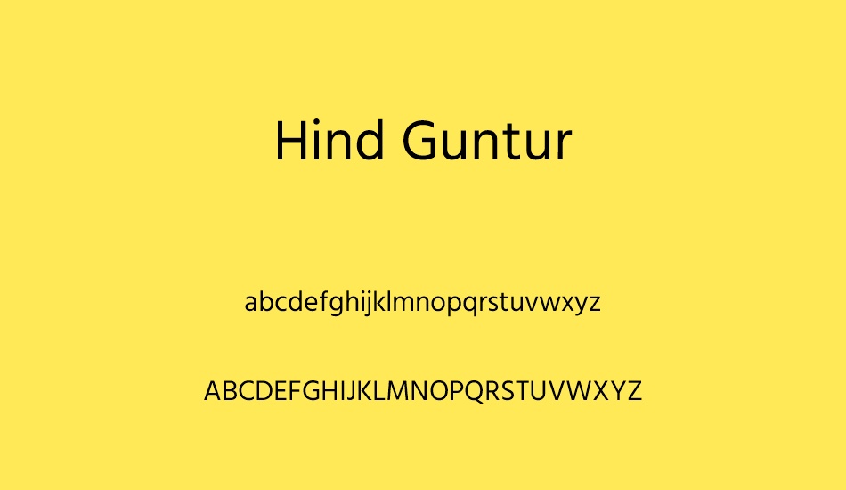 hind-guntur font