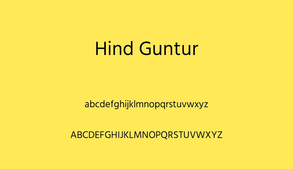 hind-guntur font