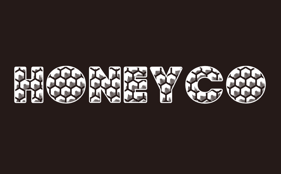 Honeycomb Big font big