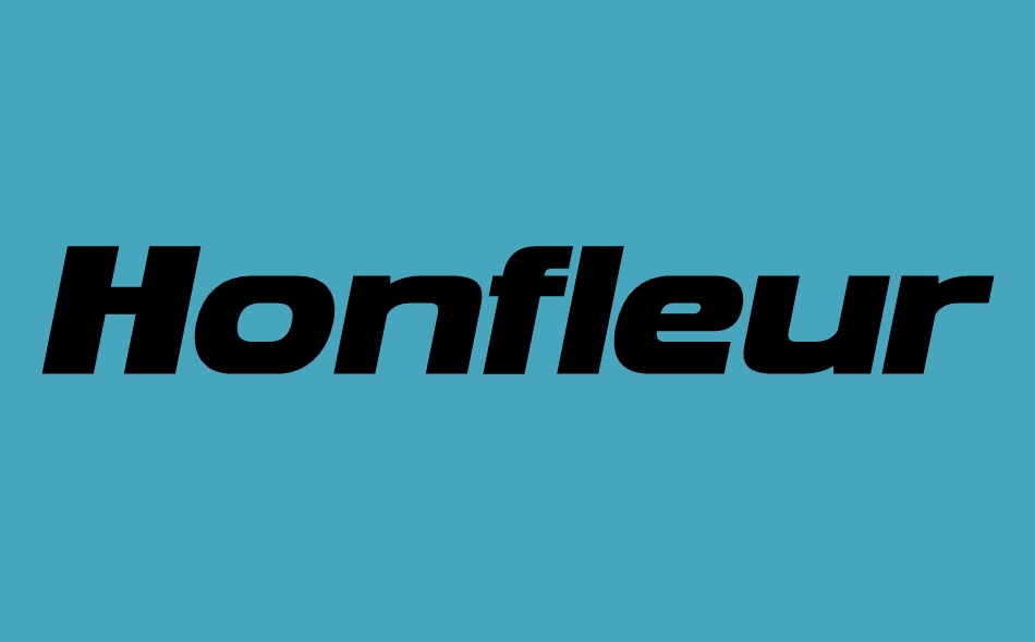 Honfleur font big