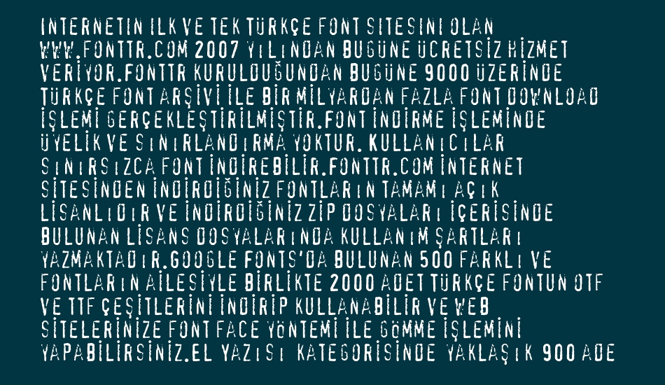 hootie font 1