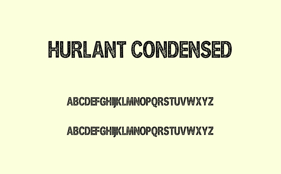 Hurlant font