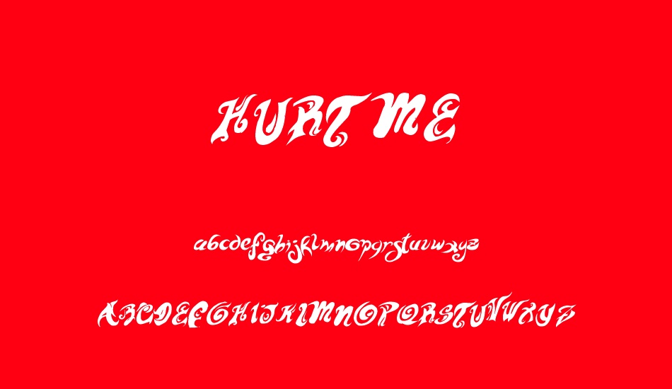 hurt-me- font