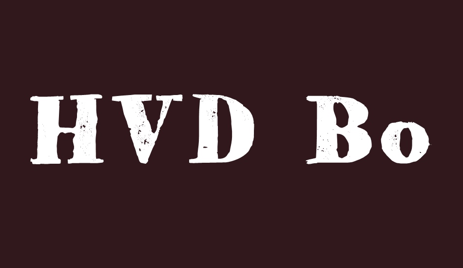 hvd-bodedo font big