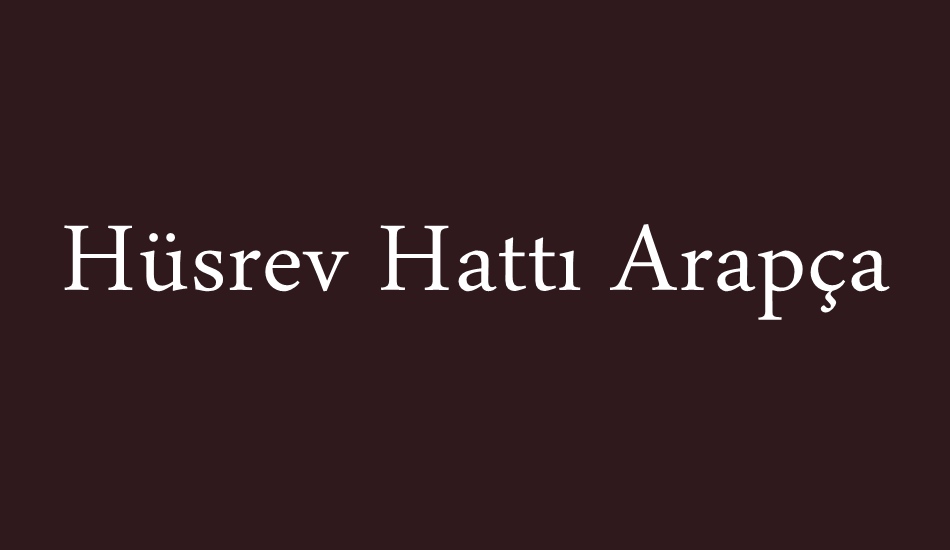 hüsrev-hattı-arapça font big