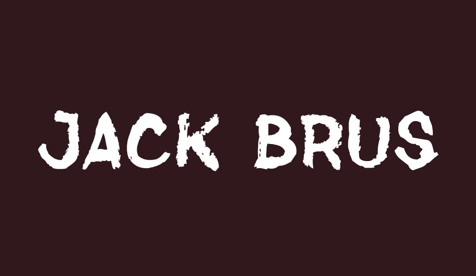 jack-brusher font big