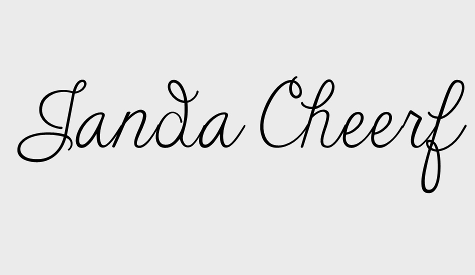 janda-cheerful-script font big